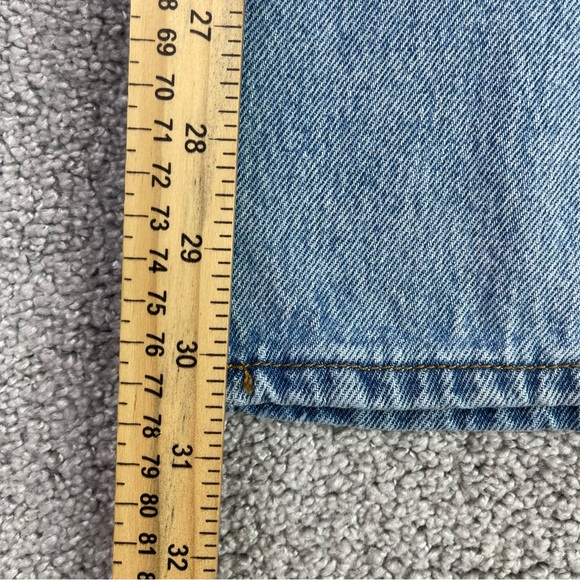 Levi’s Ribcage Wide Leg Jeans 25 High Rise Light Wash Denim - Picture 10 of 12